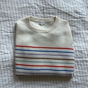 KULE Multicolor Stripe Cashmere Sweater